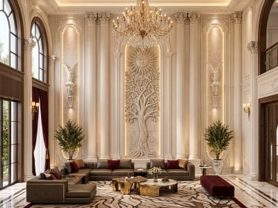A luxury interior design project in BRS Nagar, Ludhiana curated by SPACES & STRUCTURES, a studio recognized among the Top Interior Designers in Ludhiana